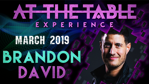 At The Table Live Lecture - Brandon David March 6th 2019 video DOWNLOAD by Murphy's Magic Supplies, Inc.