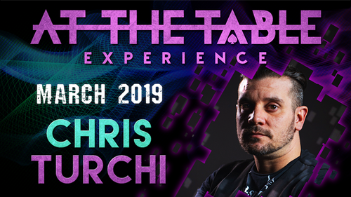 At The Table Live Lecture - Chris Turchi March 20th 2019 video DOWNLOAD by Murphy's Magic Supplies, Inc.