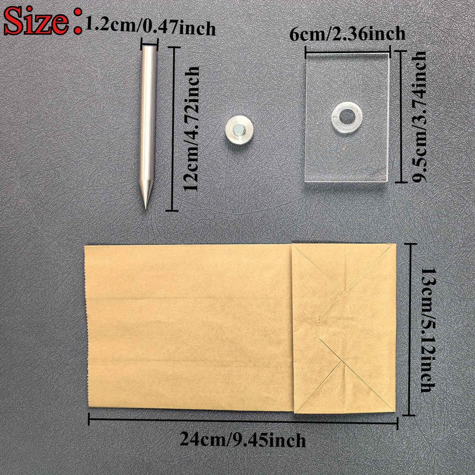 Magical Nail Shooting Magic Prop - Novel And Fun for Teenagers, Essential for Close-Up Magic Performances, Ideal for Activating Family Party Atmosphere And Festive Gifting