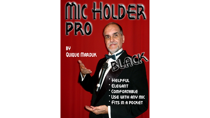 Pro Mic Holder (Black) by Quique marduk by Murphy's Magic Supplies, Inc.