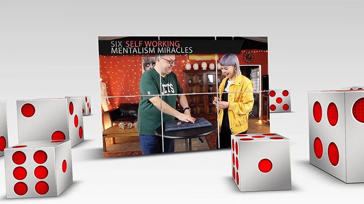 BIGBLINDMEDIA Presents Dice, Dice Baby with John Carey (Props and Online Instructions) - Trick by Murphy's Magic Supplies, Inc.