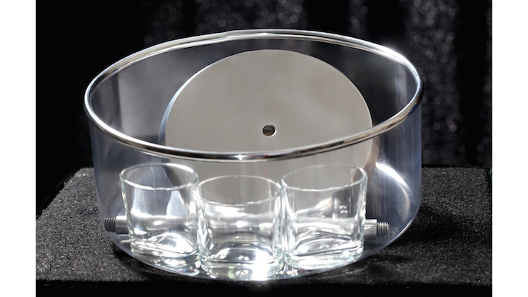 Compact Vase SILVER by Victor Voitko - Trick by Murphy's Magic Supplies, Inc.