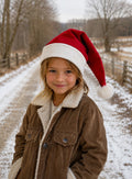 No Plastic Family Santa Hat | Organic Cotton, Hemp, and Fur by Band of the Wild