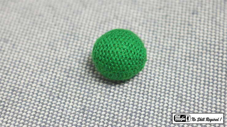 Crochet Ball .75 inch Single (Green) by Mr. Magic by Murphy's Magic Supplies, Inc.