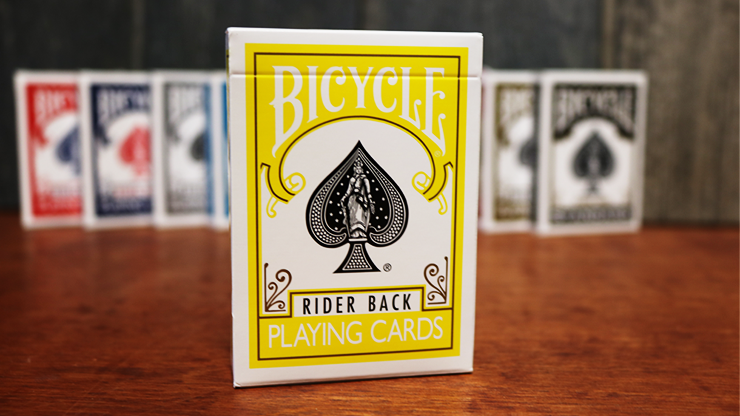 Bicycle Yellow Playing Cards by US Playing Cards Co by Murphy's Magic Supplies, Inc.