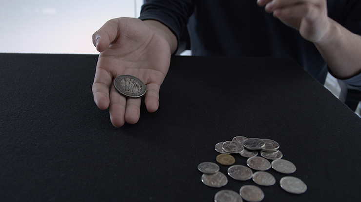 Skymember Presents: NOMAD COIN (Morgan) by Sultan Orazaly and Avi Yap - Trick by Murphy's Magic Supplies, Inc.