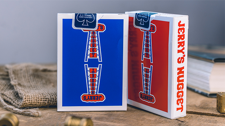 Modern Feel Jerry's Nuggets Gaff (Blue and Red) Playing Cards by Murphy's Magic Supplies, Inc.