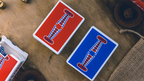 Modern Feel Jerry's Nuggets Gaff (Blue and Red) Playing Cards by Murphy's Magic Supplies, Inc.