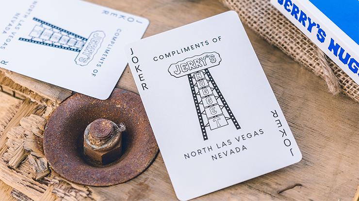 Modern Feel Jerry's Nuggets Gaff (Blue and Red) Playing Cards by Murphy's Magic Supplies, Inc.