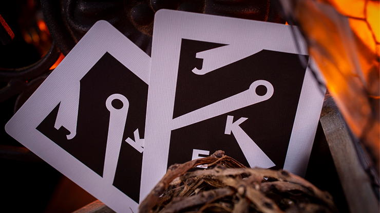 Sinis (Raspberry and Black) Playing Cards by Marc Ventosa by Murphy's Magic Supplies, Inc.