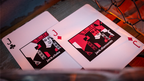 Sinis (Raspberry and Black) Playing Cards by Marc Ventosa by Murphy's Magic Supplies, Inc.