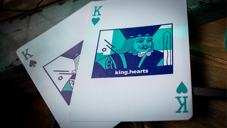 Sinis (Turquoise) Playing Cards by Marc Ventosa by Murphy's Magic Supplies, Inc.
