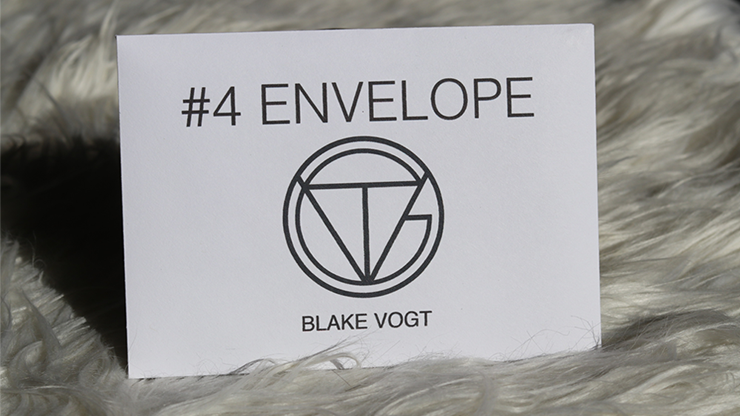 Number 4 Envelope (Gimmicks and Online Instructions) by Blake Vogt - Trick by Murphy's Magic Supplies, Inc.
