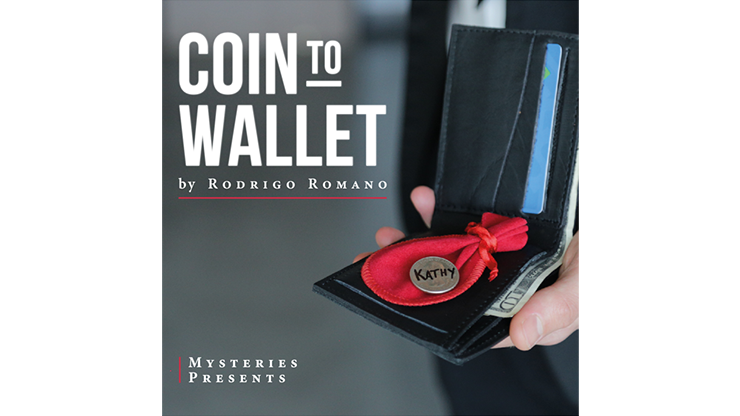 Coin to Wallet (Gimmicks and Online Instructions) by Rodrigo Romano and Mysteries - Trick by Murphy's Magic Supplies, Inc.