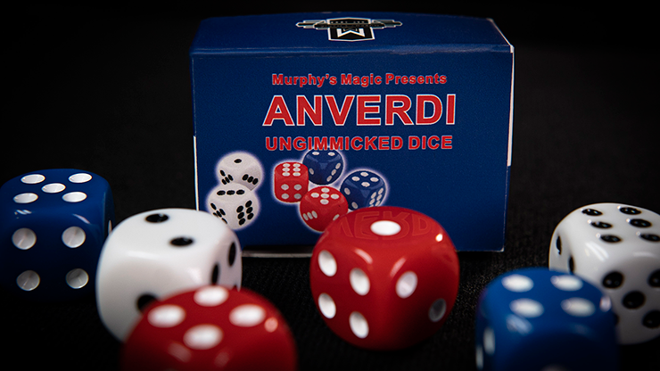 NON GIMMICKED DICE 6 PACK/MIXED by Tony Anverdi - Trick by Murphy's Magic Supplies, Inc.