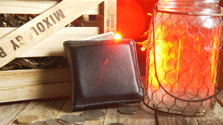 Easy Money Black Wallet (Gimmick and Online Instructions) by Spencer Kennard - Trick by Murphy's Magic Supplies, Inc.