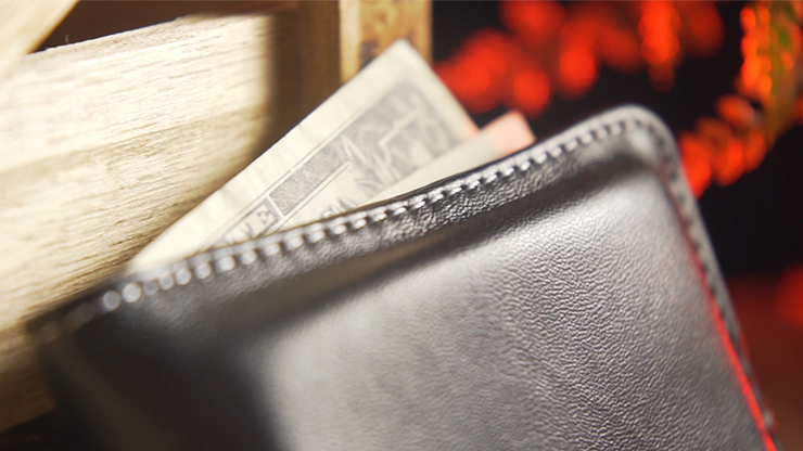 Easy Money Black Wallet (Gimmick and Online Instructions) by Spencer Kennard - Trick by Murphy's Magic Supplies, Inc.