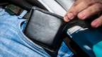 Easy Money Black Wallet (Gimmick and Online Instructions) by Spencer Kennard - Trick by Murphy's Magic Supplies, Inc.