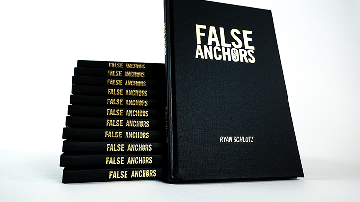 False Anchors Set (Book and Gimmick) by Ryan Schlutz - Book by Murphy's Magic Supplies, Inc.