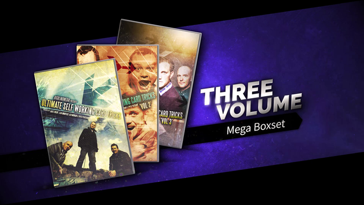 BIGBLIINDMEDIA Presents Ultimate Self Working Card Tricks Triple Volume Box Set by Big Blind Media - DVD by Murphy's Magic Supplies, Inc.
