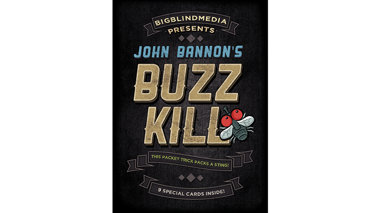 BIGBLINDMEDIA Presents John Bannon's Buzz Kill (Gimmicks and Online Instructions) - Trick by Murphy's Magic Supplies, Inc.