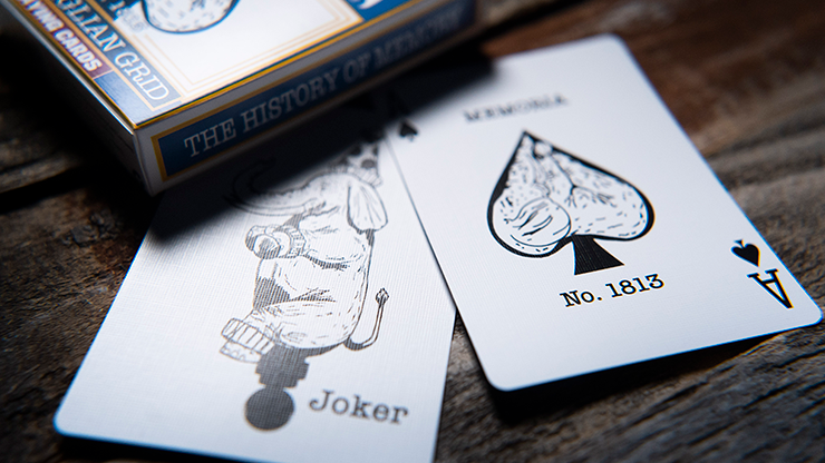 Memoria Deck (Feinaiglian Grid) Playing Cards by Murphy's Magic Supplies, Inc.