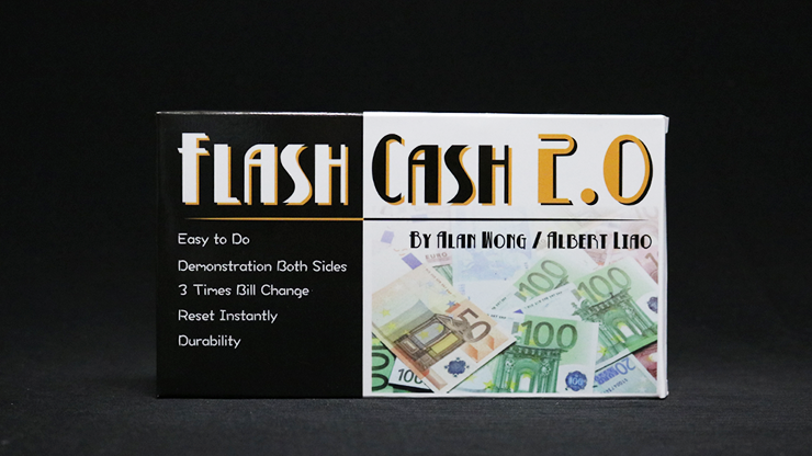 Flash Cash 2.0 (Euro) by Alan Wong & Albert Liao - Trick by Murphy's Magic Supplies, Inc.