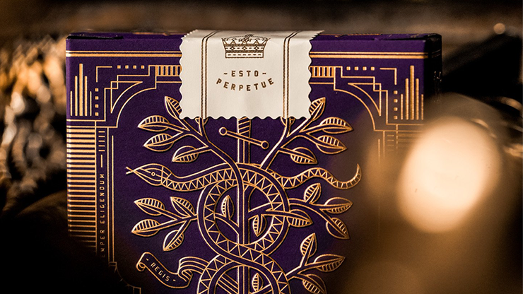 Monarch Royal Edition (Purple) Playing Cards by theory11 by Murphy's Magic Supplies, Inc.