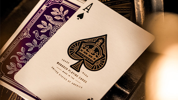 Monarch Royal Edition (Purple) Playing Cards by theory11 by Murphy's Magic Supplies, Inc.