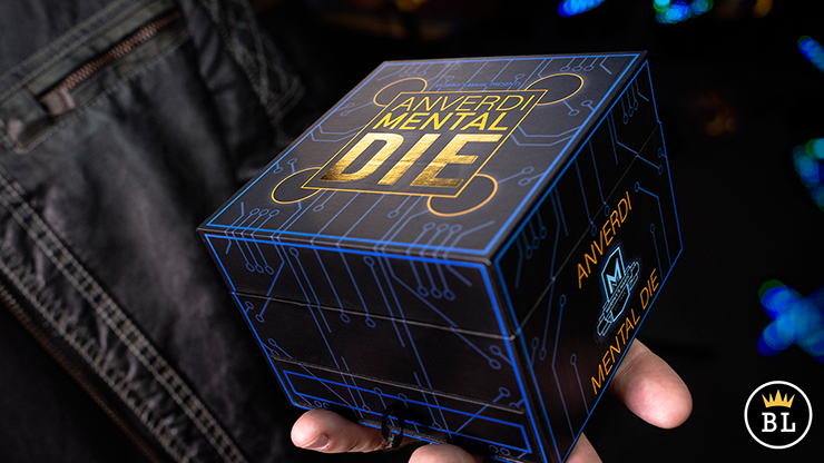 MENTAL DIE BLACK (With Online Instruction) by Tony Anverdi - Trick by Murphy's Magic Supplies, Inc.