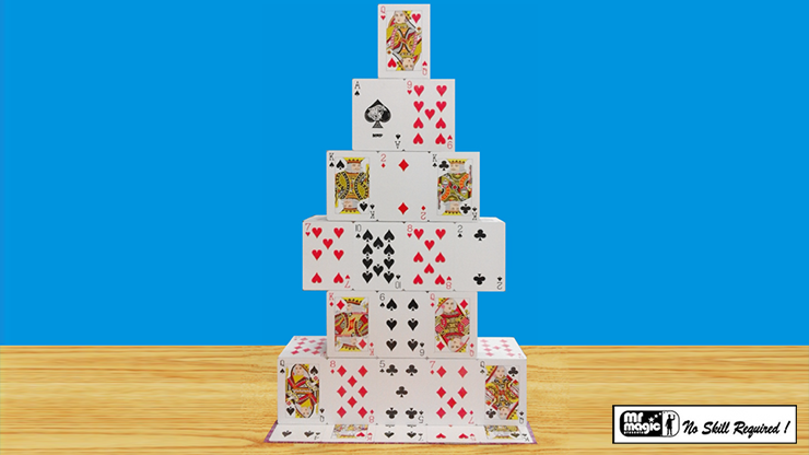 RISING CARD CASTLE by Mr. Magic by Murphy's Magic Supplies, Inc.