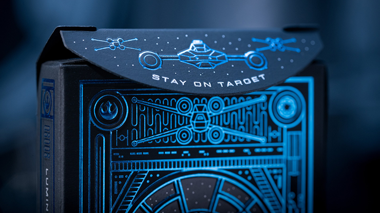 Star Wars Light Side (Blue) Playing Cards by theory11 by Murphy's Magic Supplies, Inc.