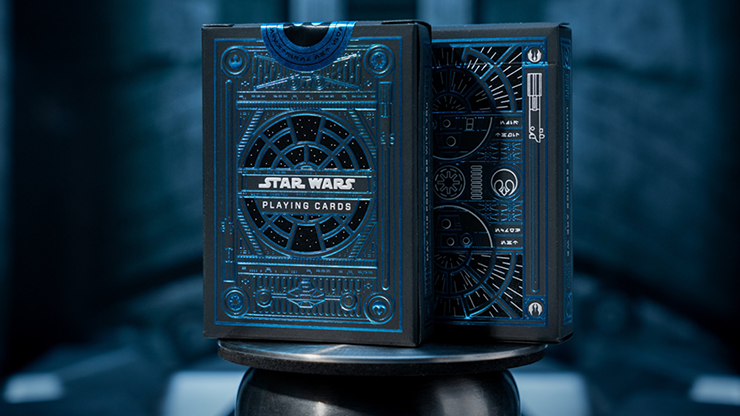 Star Wars Light Side (Blue) Playing Cards by theory11 by Murphy's Magic Supplies, Inc.