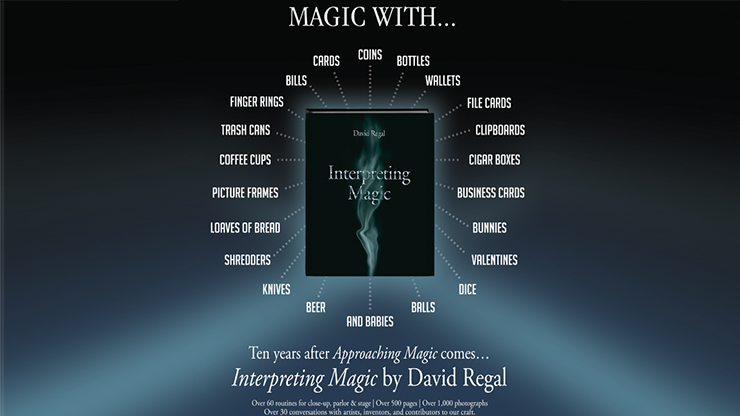 Interpreting Magic by David Regal - Book by Murphy's Magic Supplies, Inc.
