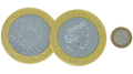 JUMBO Â£2 (pound sterling) coin - Trick