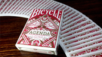 Agenda Red Basic Edition Playing Cards by Murphy's Magic Supplies, Inc.