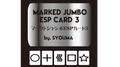 Marked Jumbo ESP Cards (Black) by Tejinaya Magic by Murphy's Magic Supplies, Inc.