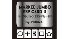 Marked Jumbo ESP Cards (Black) by Tejinaya Magic by Murphy's Magic Supplies, Inc.