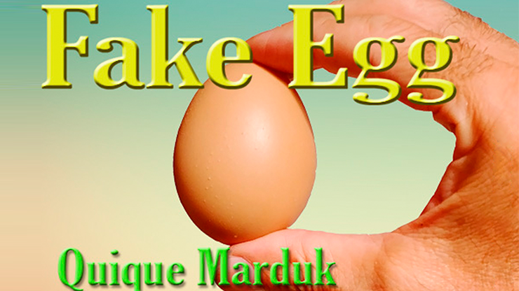 Fake Egg Brown by Quique Marduk by Murphy's Magic Supplies, Inc.