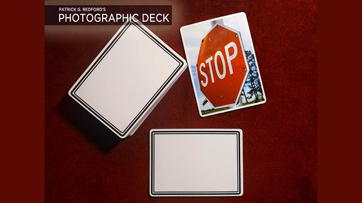 Photographic Deck Project Set (Gimmicks and Online Instructions) by Patrick Redford by Murphy's Magic Supplies, Inc.