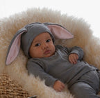 Baby Grey Bunny Halloween Costume by Band of the Wild