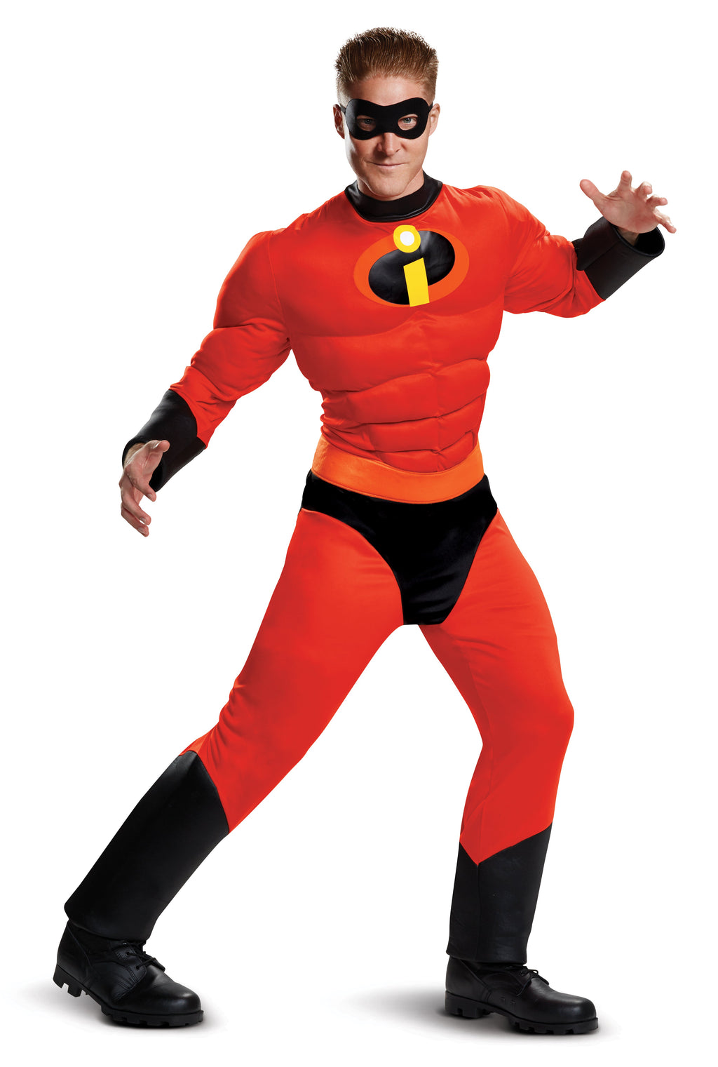 Mr. Incredible Classic Muscle Adult Costume by HalloweenStore.com