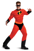 Mr. Incredible Classic Muscle Adult Costume by HalloweenStore.com