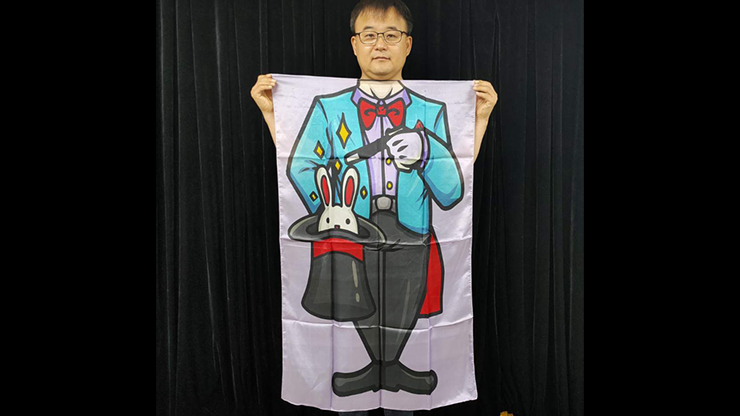 Character Silk (Magician) 35 X 43 by JL Magic by Murphy's Magic Supplies, Inc.