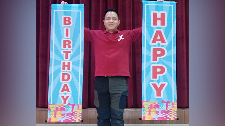 Amazing Banner (Happy Birthday) by JL Magic by Murphy's Magic Supplies, Inc.