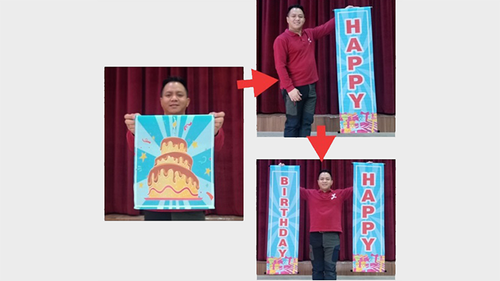 Amazing Banner (Happy Birthday) by JL Magic by Murphy's Magic Supplies, Inc.