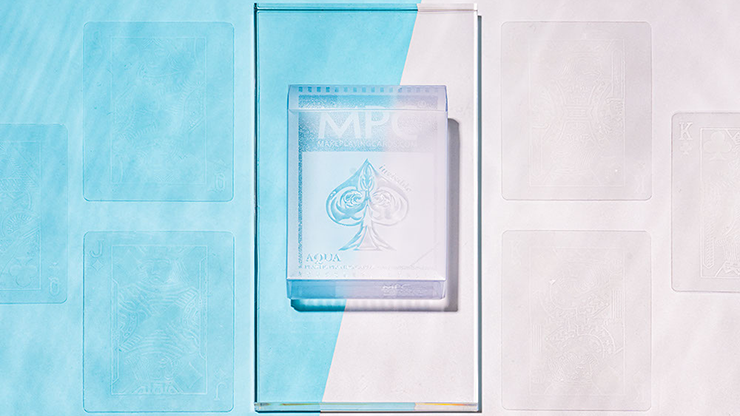 Invisible AQUA Playing Cards by MPC by Murphy's Magic Supplies, Inc.