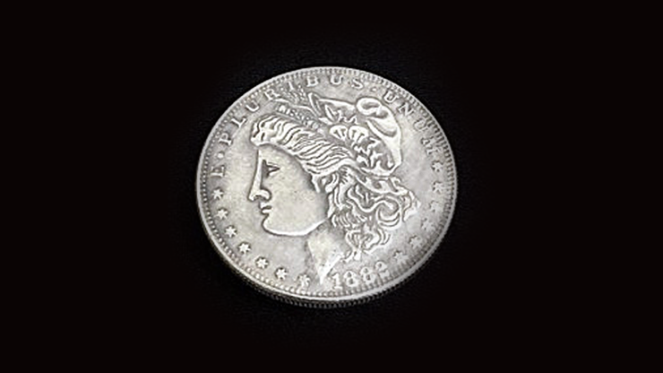 POWER COIN (Morgan) by Himitsu Magic by Murphy's Magic Supplies, Inc.