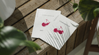 Cherry Casino (Tropicana Teal) Playing Cards by Pure Imagination Projects by Murphy's Magic Supplies, Inc.