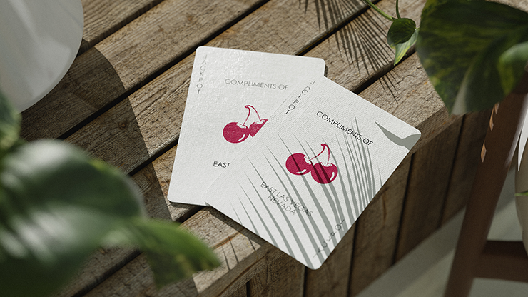 Cherry Casino (Tropicana Teal) Playing Cards by Pure Imagination Projects by Murphy's Magic Supplies, Inc.